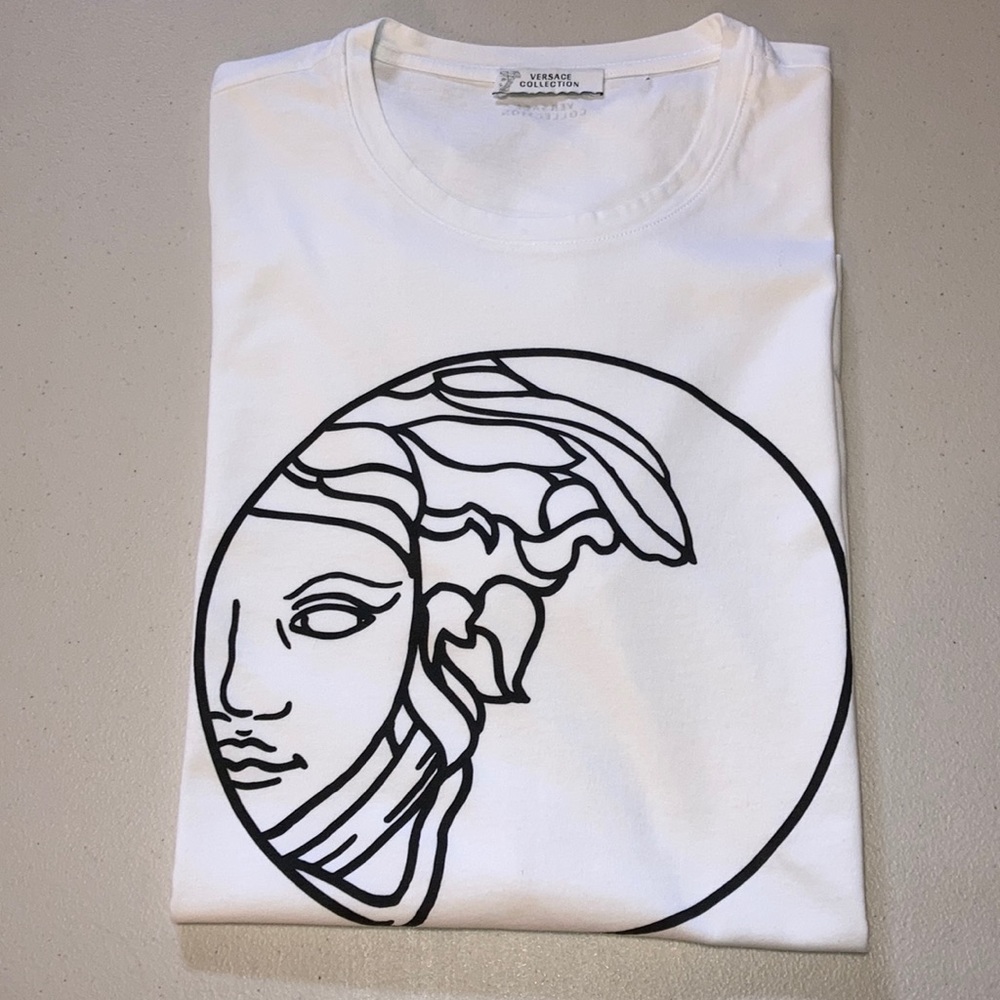 Versace collection white T-shirt